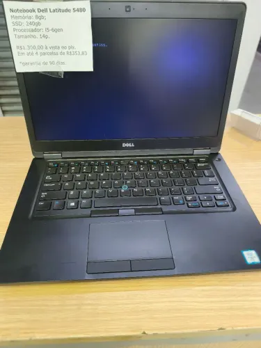 Notebook Dell Latitude 5480 - i5-6gen