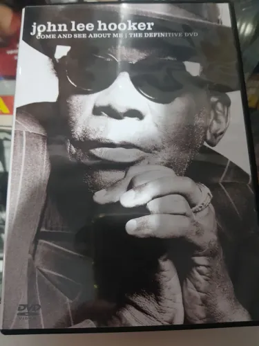 DVD JOHN LEE HOOKER .50 REAIS IGUAL A NOVO IMPECÁVEL