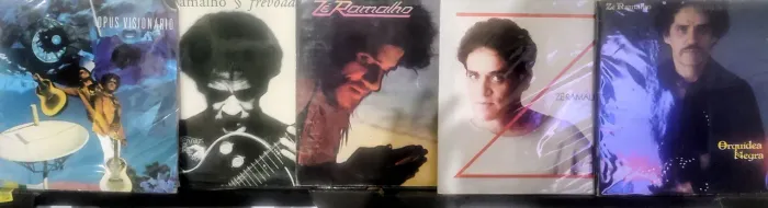 Zé Ramalho, 5 discos de vinil