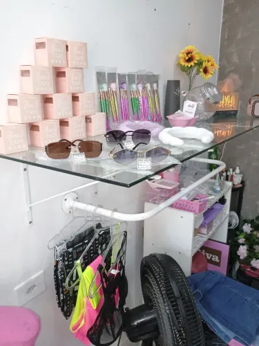 Prateleira de vidro