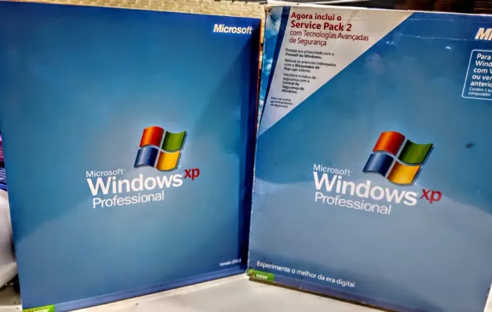 Windows XP na Caixa. Relíquia.