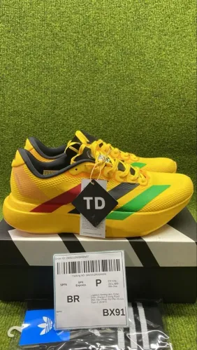Bob Marley x adidas Adizero Evo SL Jamaica 26 Bold Gold (Pronta entrega)
