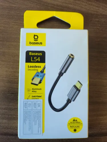 Adaptador USB C Para P2 Baseus - Lacrado