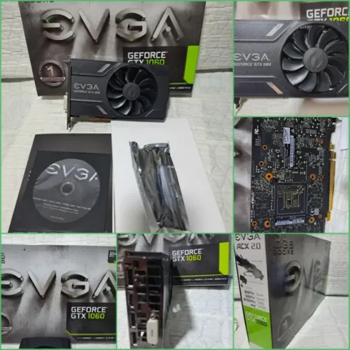 Placa GeForce GTX 1060 3gb EVGA (COMPLETA NA CAIXA)