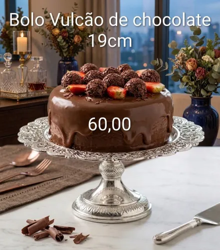 Bolo caseiro disponível,