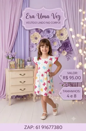 Vestido menina