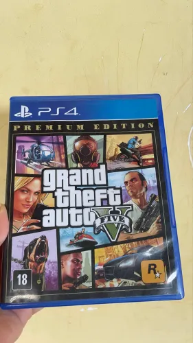 GTA V / GTA 5 - PS4 - Jogo Original em Ótimo Estado