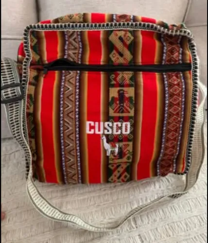 Bolsa Transversal Estilo Peruano/Cusco - Grande
