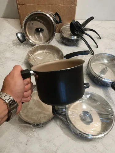 Panelas Du chefe 10 peças antiaderente