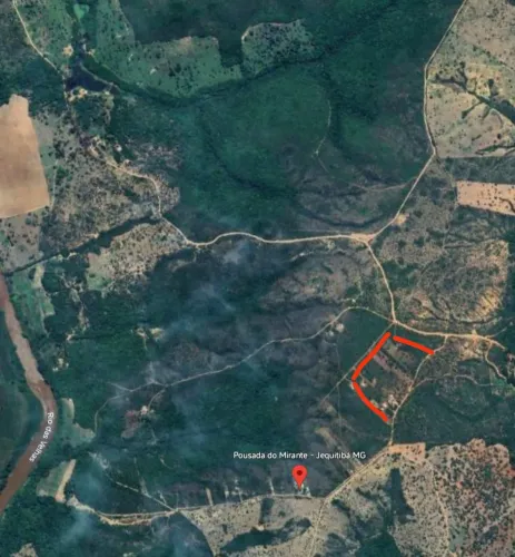 TERRENO DE 5.000 METROS NA REGIÃO DO CALABOUÇO EM BALDIM MG