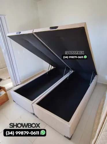 Box Baú Queen Blindado com Entrega Grátis 