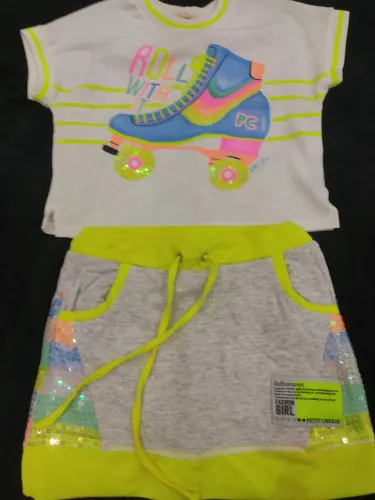 Conjunto feminino infantil blogueirinha