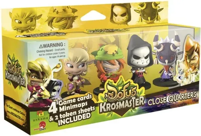 Krosmaster Arena - S1 expansion Pack #6 - Close Quartes Boardgame - Jogo de tabuleiro
