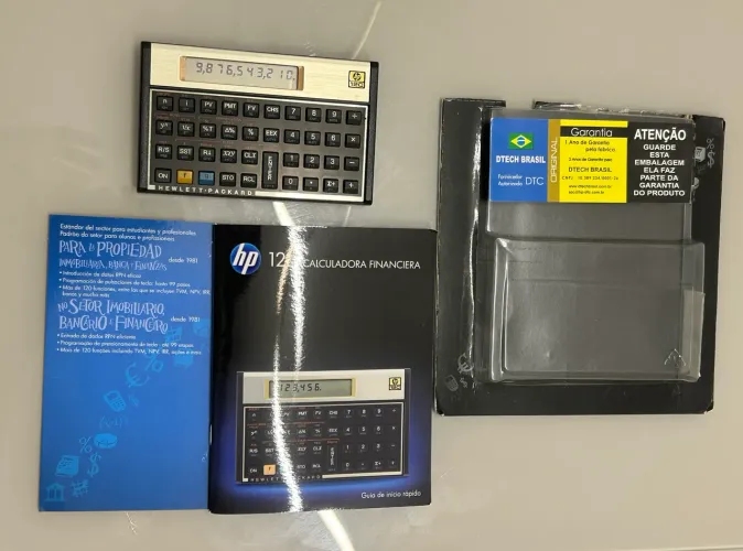 Calculadora HP12C original completa