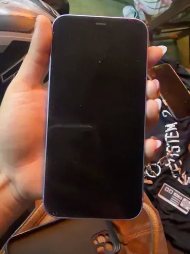 iPhone 12 64GB Lilás Original - Bem Conservado