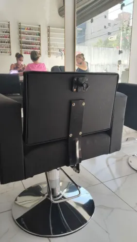 Cadeira para salão de beleza reclináveil