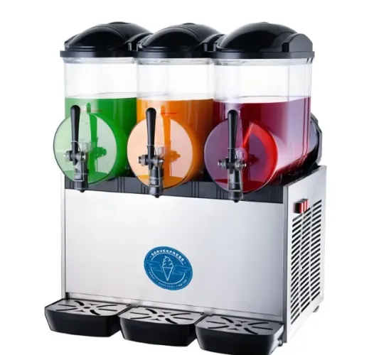 Máquina De Frozen / Raspadinha Xsc3 3 Cubas (30 litros) + Estoque Inicial de Mais de 20K