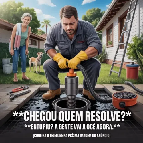Desentupidora - Ralos livres em menos de 1 hora!