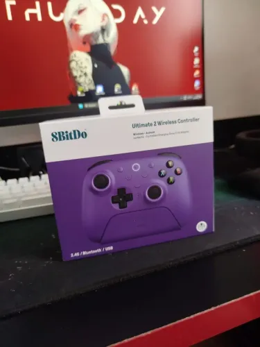 Controle 8bitdo Ultimate 2 Roxo