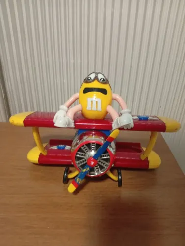 Avião Dispenser M&Ms