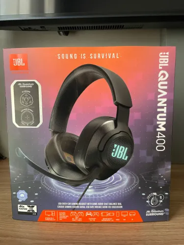 Headser JBL Quantum 400 - Novo Lacrado