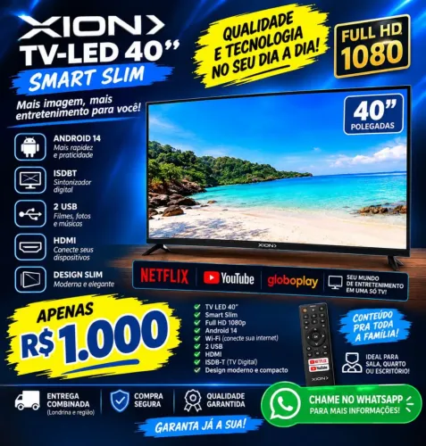 Smart tv 40 p