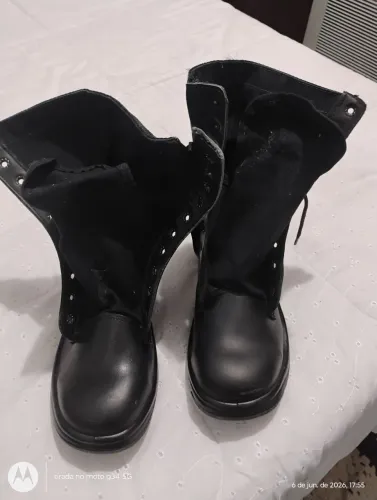 Bota tática militar 