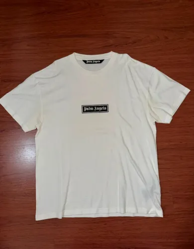 Camiseta Palm Angels Box Logo Off-White Original Tamanho G