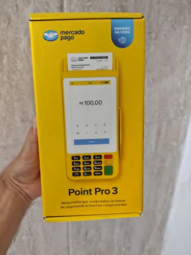 Máquina de cartão - peça hj a não perca mais tempo. Point Pro 3.