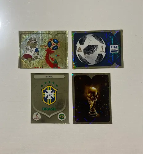 Figurinhas Copa 2018