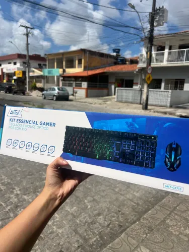Teclado gamer com fio