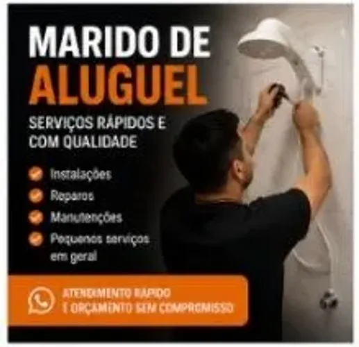 Marido de Aluguel | Chuveiro, Torneira, TV, Cortinas e Reparos