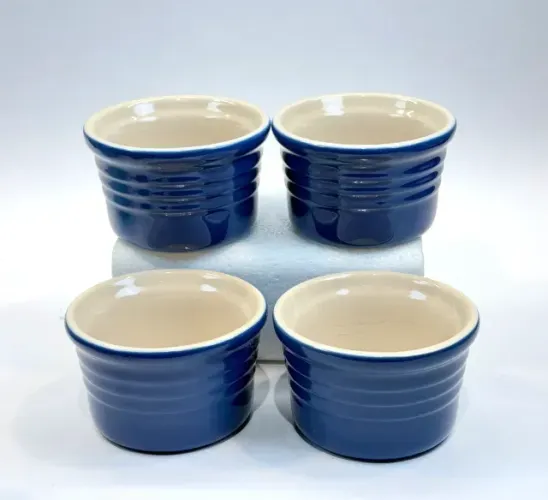 Jogo Ramekins Azul Lápis Le Creuset
