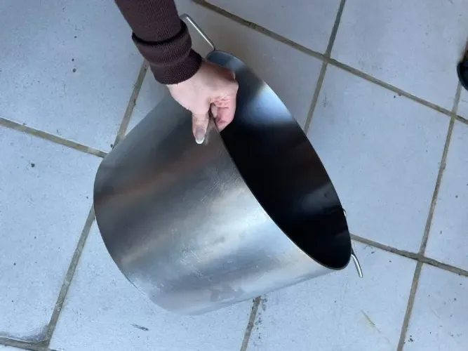 Tacho Industrial Aço Inox 304 - 25 litros