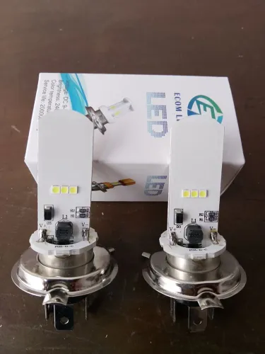 Lâmpada led H4 para motos ( baixei o preço)