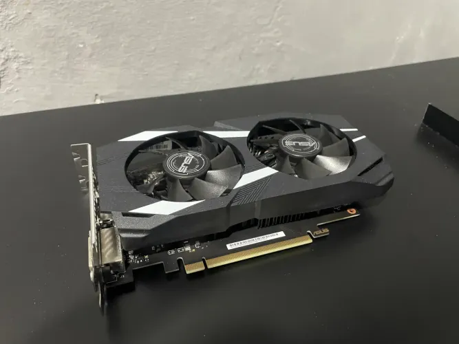 placa de vídeo gtx 1650 com curto