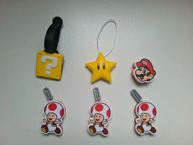 Bonecos Kinder Joy Mario