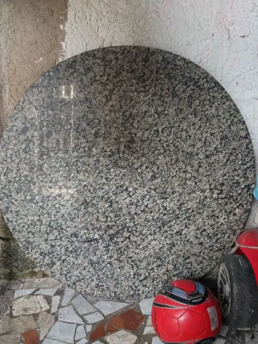 Tampa de mesa de mármore redonda