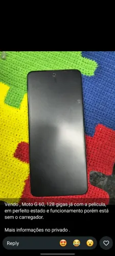 Celular Motorola (Moto g 60, 128gb)