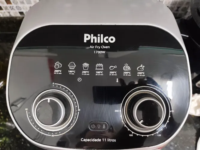 Air fryer e forno elétrico Philco oven 110v