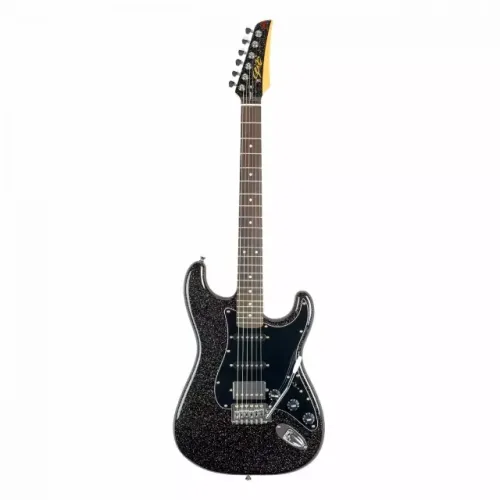 Guitarra Seizi Fun Katana Musashi HSS Black Sparkle