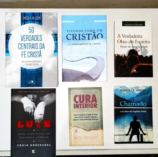 Livros Cristãos de Diversos (ver Descrição)