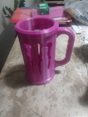 Caneca porta Lata 473ml Monster Energy
