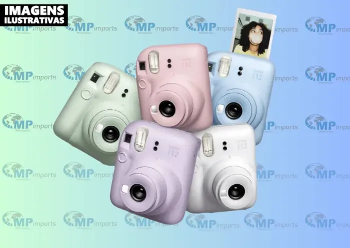 Loja MP Imports: Câmera Instantânea Fujifilm instax mini 12 Branca