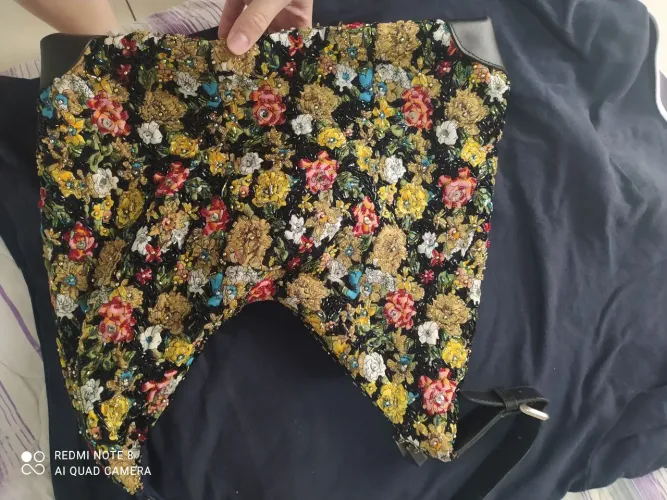 Bolsa vintage estilo gobelin