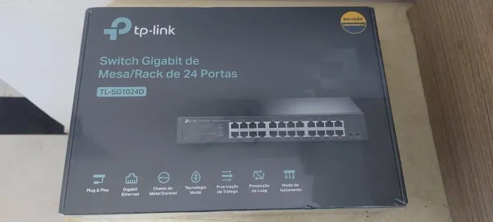 Switch TP Link gigante 24 portas