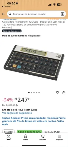 Calculadora HP 12C