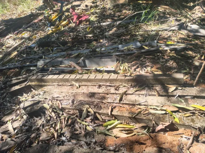 Poste concreto para cerca cerca e esticador 