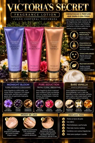 Creme VICTORIA?S SECRET - LOÇÕES CORPORAIS PERFUMADAS 236 ML