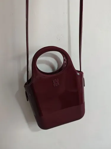 Bolsa melissa tom vinho